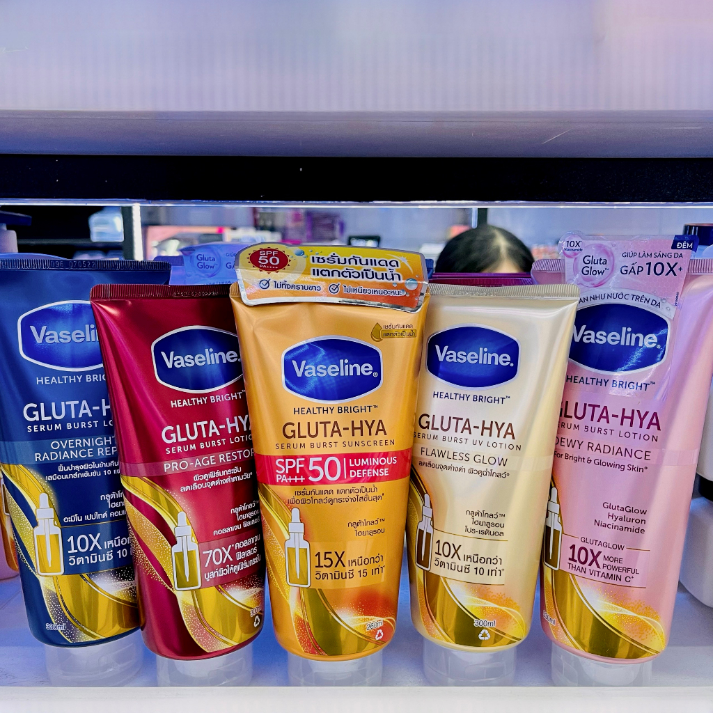 Sữa Dưỡng Thể VASELINE GLUTA HYA SERUM BURST Body Lotion 10x Thái Lan