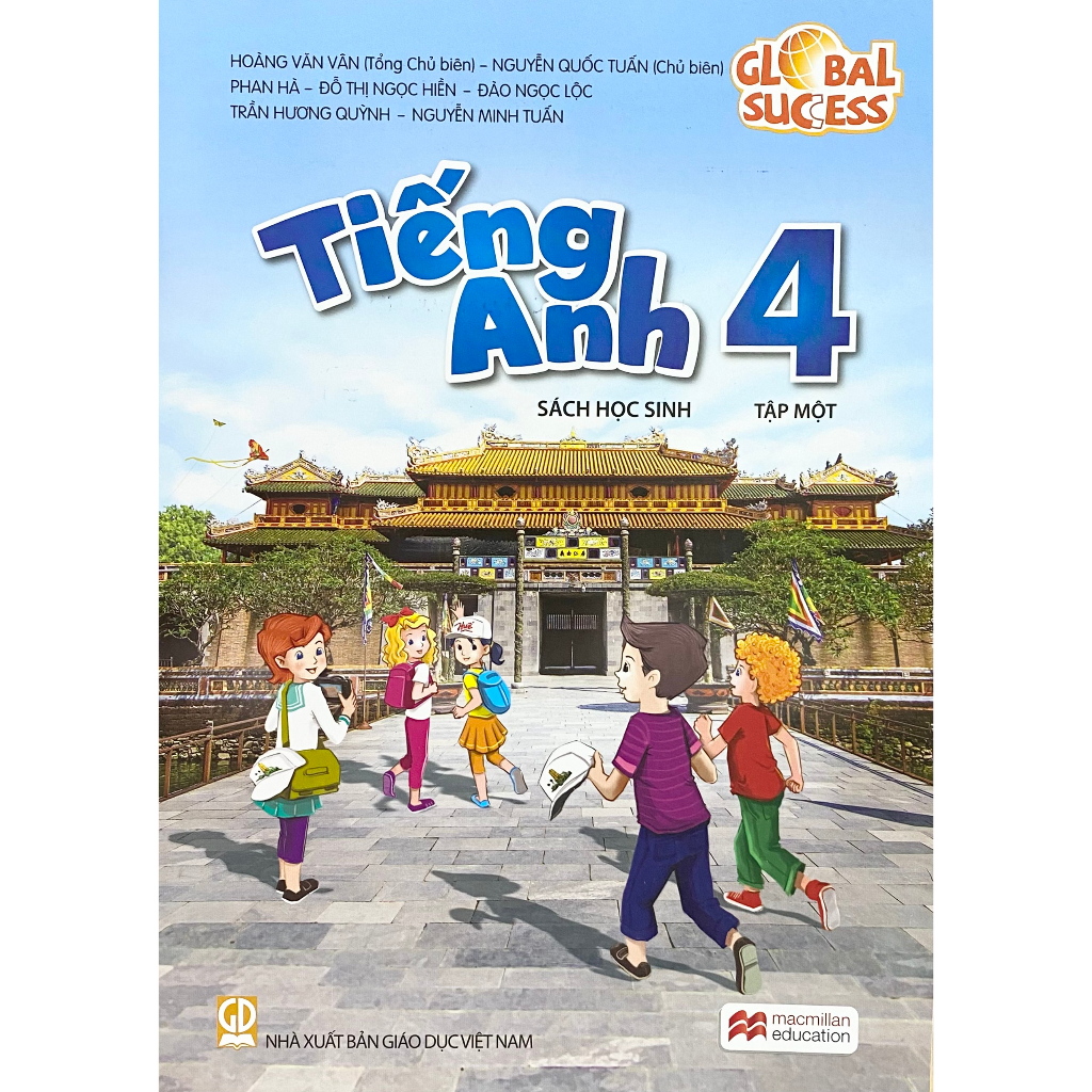 Ảnh Sách - Tiếng Anh 4 - Global Success - Bộ 3 cuốn (Bán kèm 2 bút chì 2B) 1