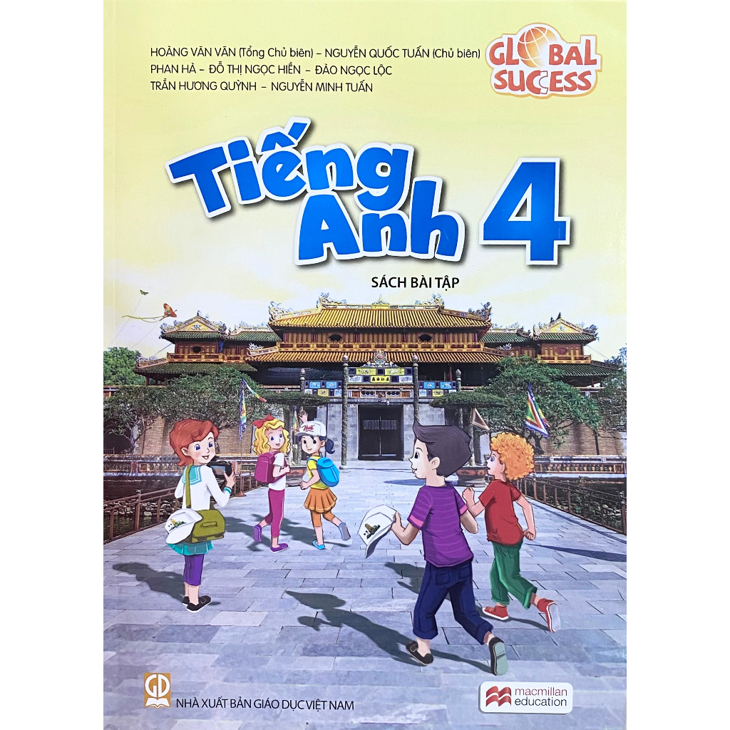 Ảnh Sách - Tiếng Anh 4 - Global Success - Bộ 3 cuốn (Bán kèm 2 bút chì 2B) 3