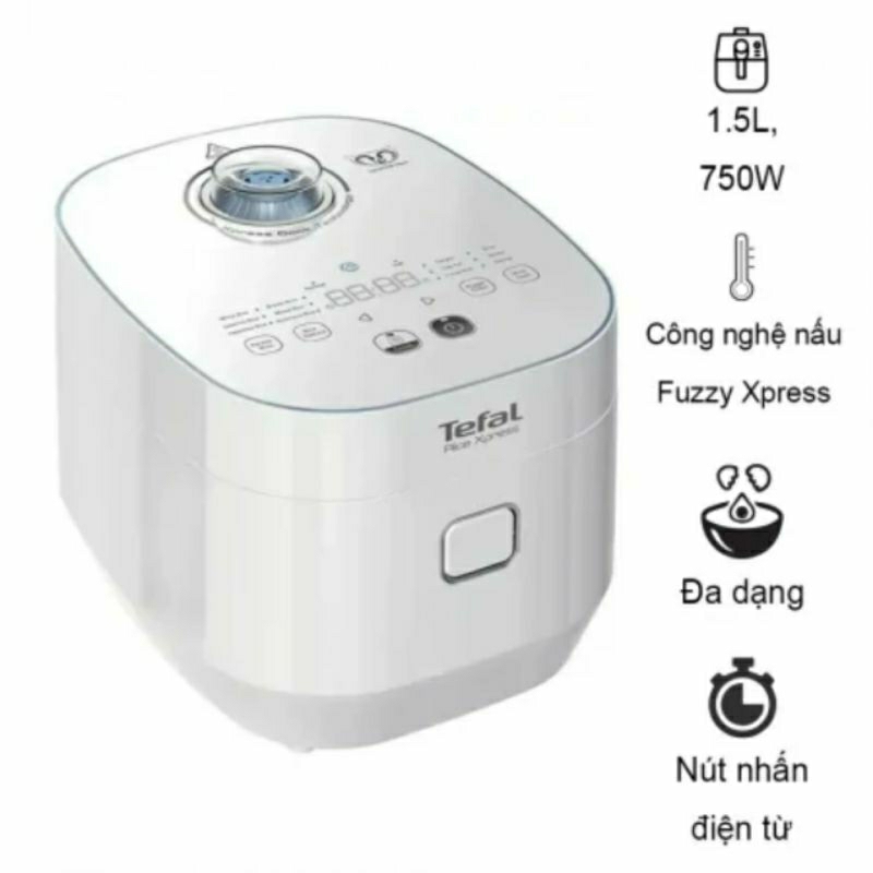 Nồi cơm Tefal Funzzy Express 1.5L RK522168 | Shopee Việt Nam