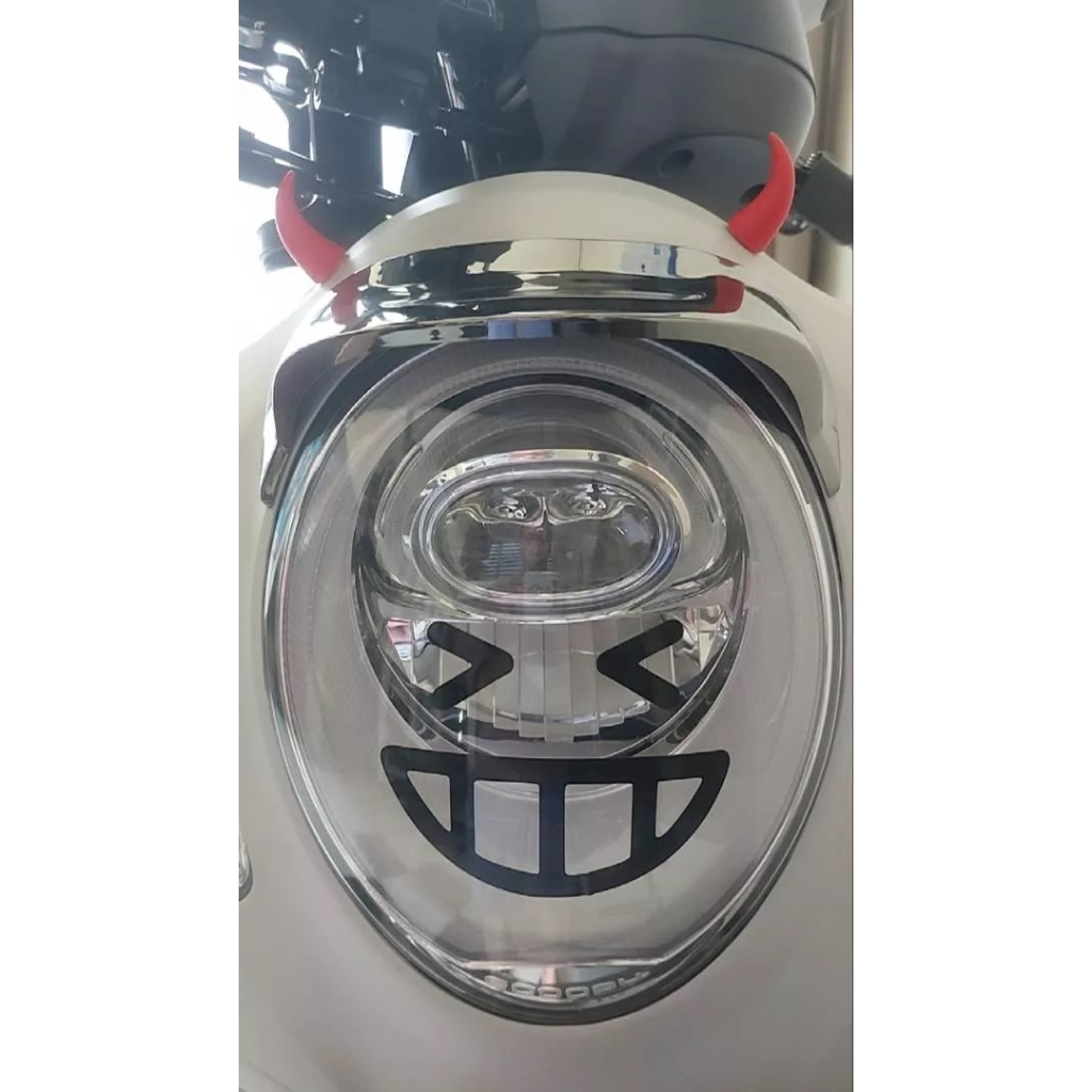 [Tem lột tách nền] Decal Sticker dán đèn pha. Tem biểu tượng cảm xúc mọi dòng xe máy, Vespa, yamaha, honda... Chống nước