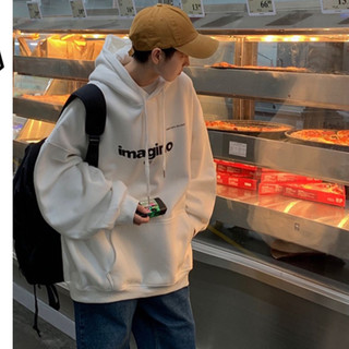 Áo Hoodie Nỉ Bông Nam Nữ IMAGINO Unisex Form Rộng