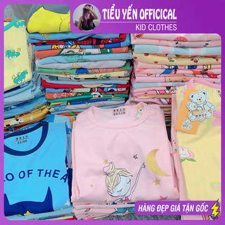 Bộ cotton cho bé đi màu ngẫu nhiên cho bé trai/bé gái từ 8-25kg S610 | Tiểu Yến Kid