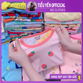 Bộ cotton cho bé đi màu ngẫu nhiên cho bé trai/bé gái từ 8-25kg S610 | Tiểu Yến Kid