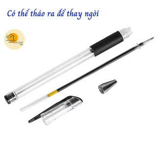 COMBO 10 Bút Bi Nước Mực Gel Ngòi 0.5mm Xanh Đỏ Đen, Bút Nước Ngòi To Mực Đều Chữ Đẹp Văn Phòng Học Sinh 88396
