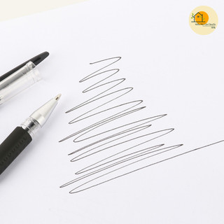 COMBO 10 Bút Bi Nước Mực Gel Ngòi 0.5mm Xanh Đỏ Đen, Bút Nước Ngòi To Mực Đều Chữ Đẹp Văn Phòng Học Sinh 88396