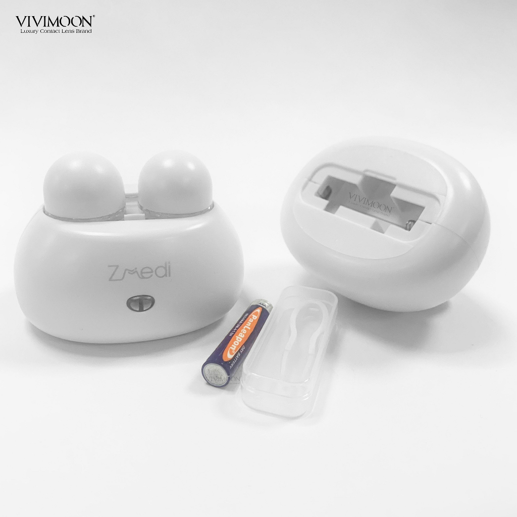 Ảnh Máy rửa vệ sinh lens sóng rung VIVIMOON 360 độ Zmedi cho kính áp tròng 4