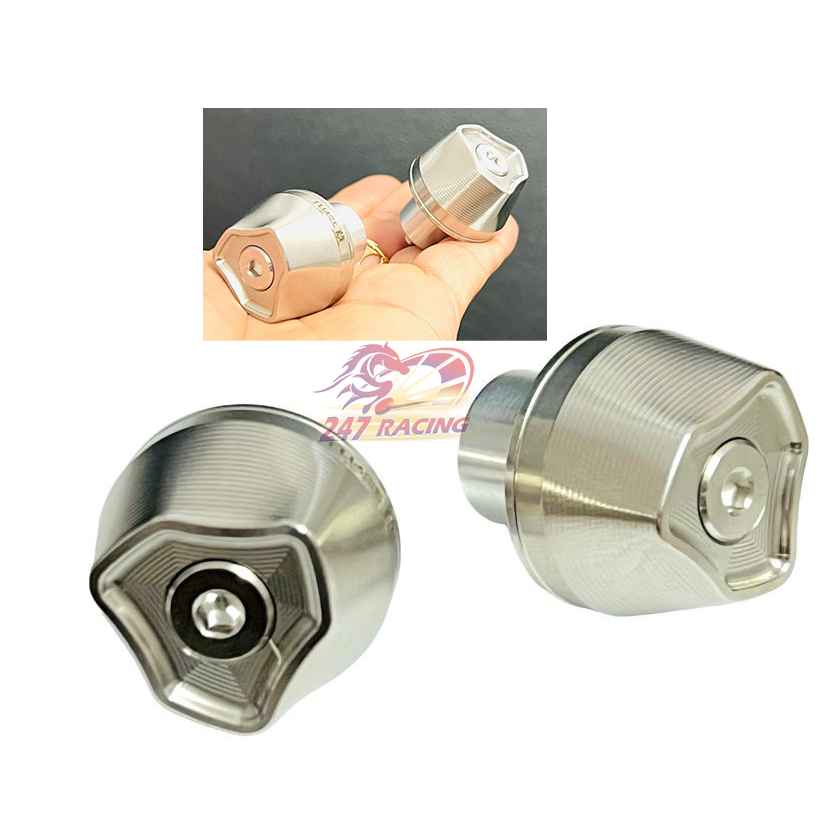 Cặp gù tay lái SALAYA inox304 CNC 3 cạnh LỤC GIÁC TH gắn nhiều loại xe máy Siêu Đẹp Hàng Chất Lượng