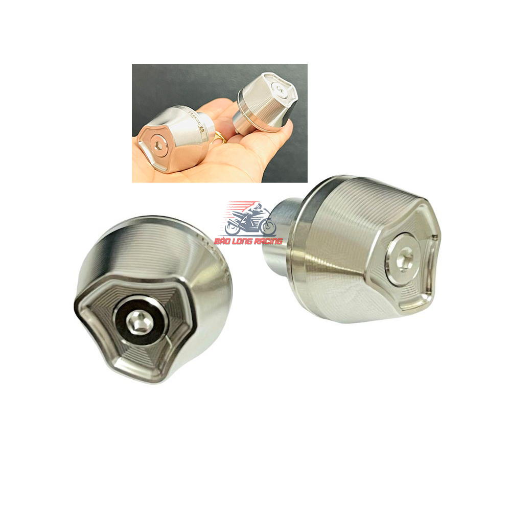Cặp gù tay lái SALAYA inox304 CNC 3 cạnh LỤC GIÁC TH gắn nhiều loại xe máy Siêu Đẹp Hàng Chất Lượng
