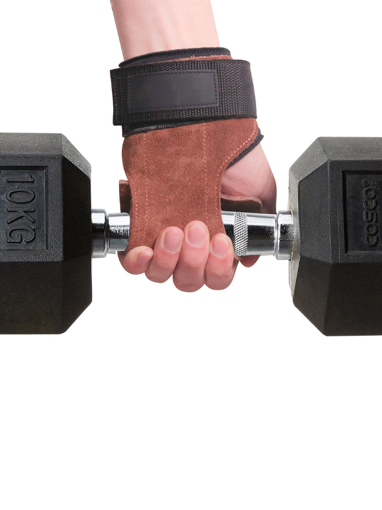 Ảnh Găng Tay Tập Gym Chính Hãng Găng Tay Gym Nam Chất Liệu Da Êm Ái Tăng Khả Năng Cầm Nắm Lifting Grips Cleacco BORO SPORT 1