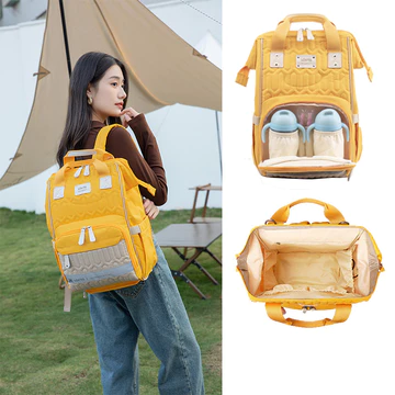 Balo Bỉm Sữa Đa Năng Care Free Fox / Lovtis Túi Xách Cho Mẹ Bỉm Sữa Cao Cấp Giữ Nhiệt Chống Thấm Đựng Đồ CHo Mẹ Bé