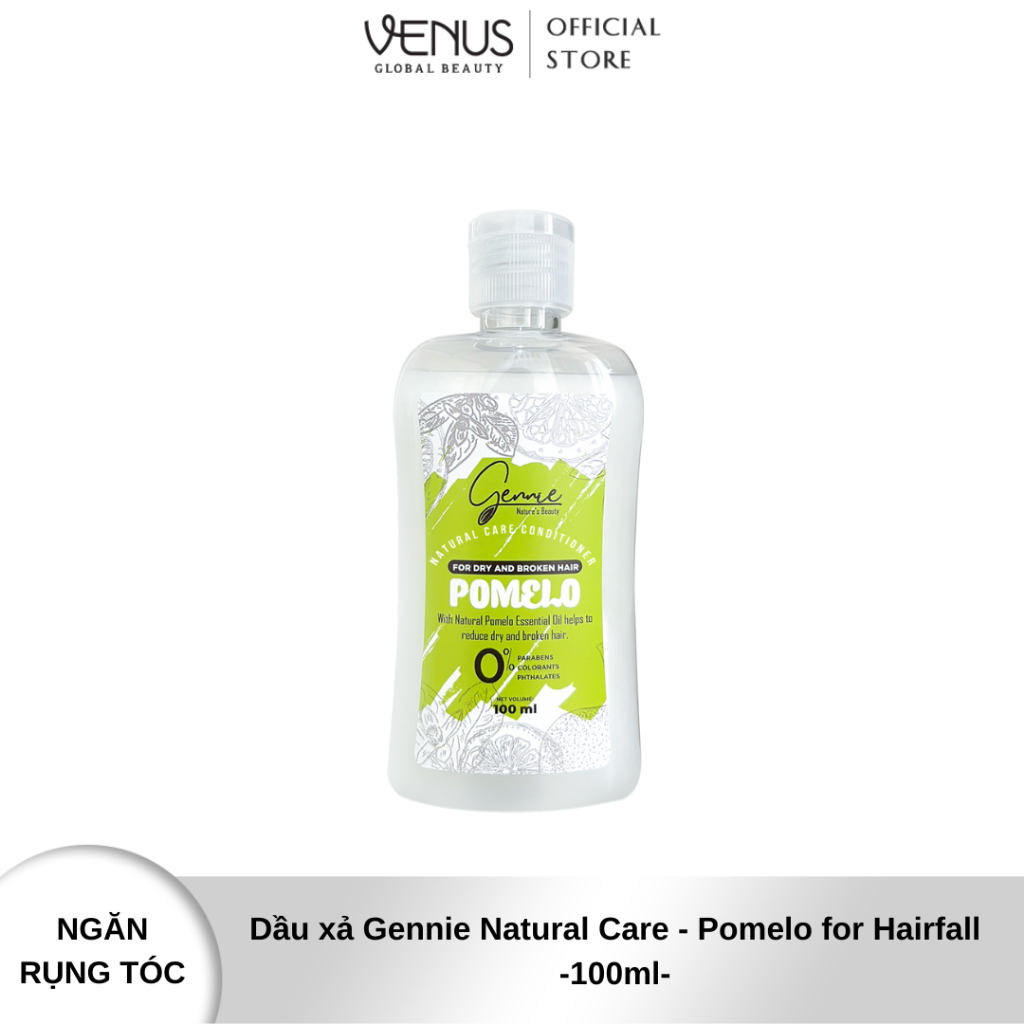 Ảnh Dầu gội - xả Bưởi Gennie Natural Care dành cho tóc khô và dễ gãy 100ml 1
