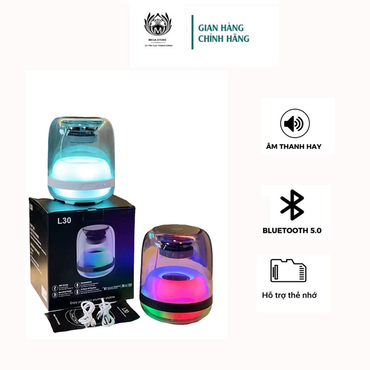 Loa Bluetooth Đèn Led L30,Loa Không Dây Nhiều Chế Độ Led - Âm Thanh Vòm ...