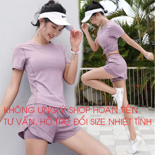 (HÀNG ĐẸP) Đồ tập gym Nữ thun lạnh phối lưới mịn mát, tôn dáng(BC01)-Bộ thể thao Nữ đạp xe, chạy bộ