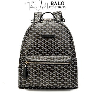 CHÍNH HÃNG] BALO EDMOND MAISON MONOGRAM BACKPACK BASIC - BALO SINH VIÊN GIÁ  RẺ