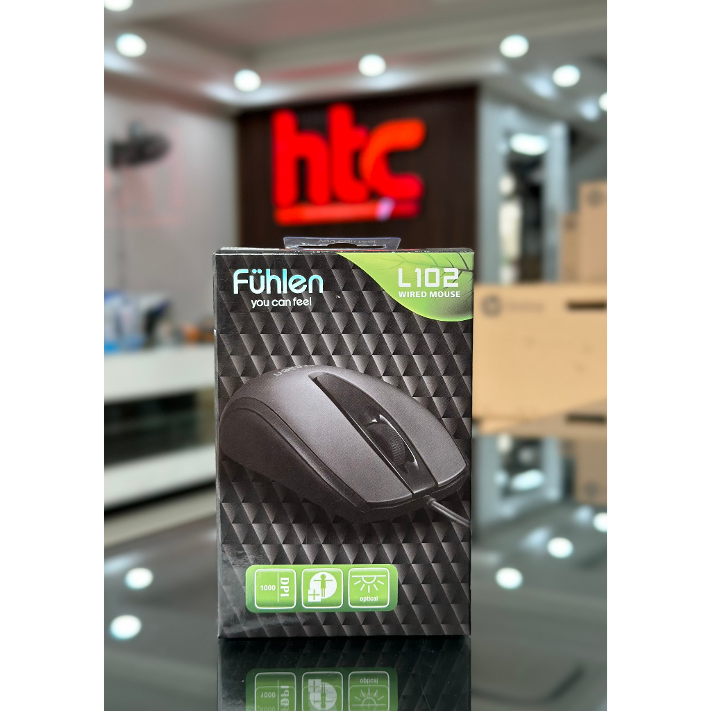 CHUỘT FUHLEN L102 (USB/ĐEN) | Shopee Việt Nam