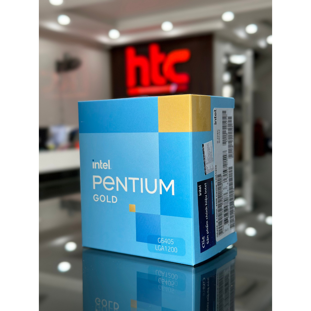 CPU INTEL PENTIUM GOLD G6405 (4.1GHZ, 2 NHÂN 4 LUỒNG, 4MB CACHE, 58W ...