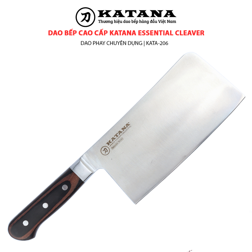 Dao phay chuyên dụng KATANA Essential Cleaver - KATA206 (200mm)