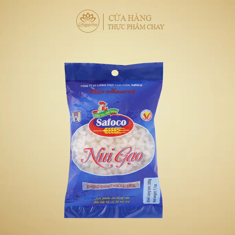 Nui gạo trắng Safoco gói 200g - Thực phẩm Hương Chay SFTP009 | Shopee ...