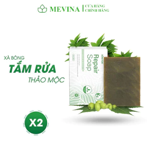 Xà Bông Tắm Thảo Mộc Soritox,Xà Phòng Thảo Dược Chăm Sóc Da, Mờ Thâm, Sạch Mụn Với Tinh Chất Lá Neem