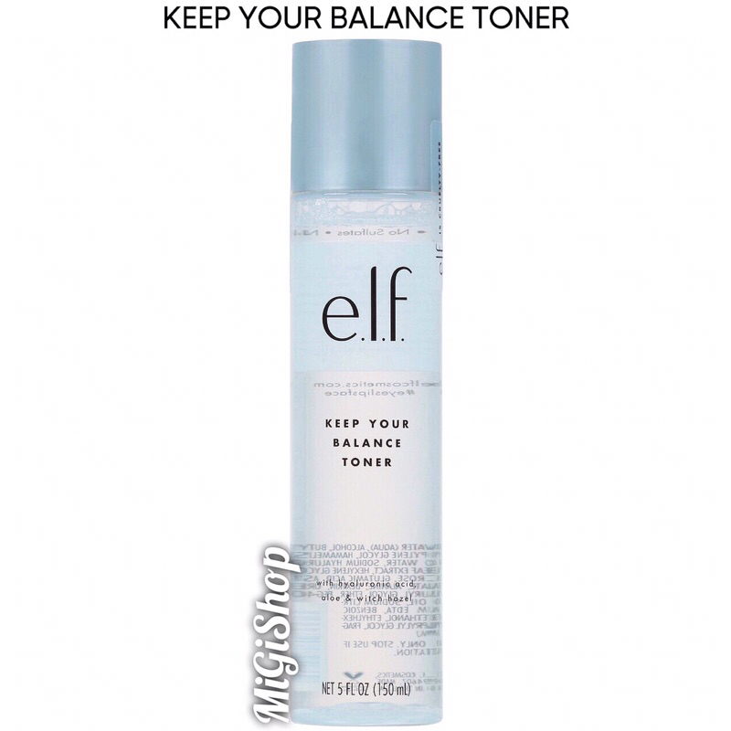 Nước Cân Bằng Cấp Ẩm Da Elf Keep Your Balance Toner 150ml | Shopee Việt Nam