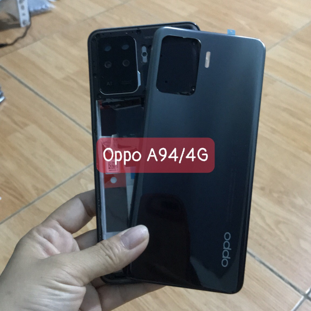 Bộ vỏ oppo A94 (4G) zin có cụm kính camera,nút bấm | Shopee Việt Nam
