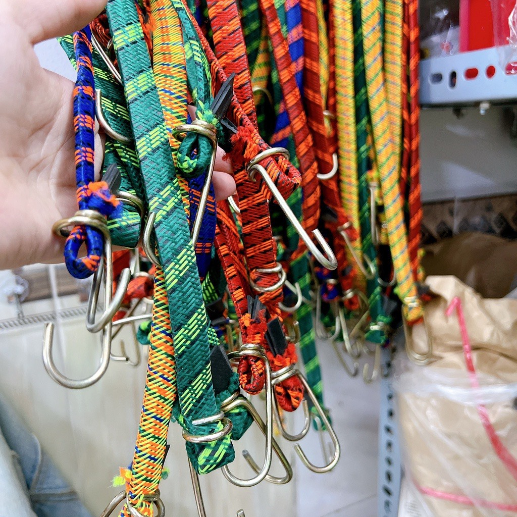 Dây ràng chở hàng hóa tiện lợi , dây chun chằn hàng, dây cột hàng - gia ...
