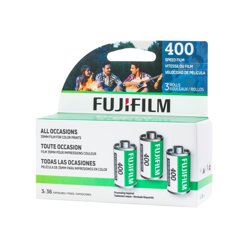 Fujifilm 400 (phiên bản mới XTRA 400 )36exp date 05/2026 film 35mm