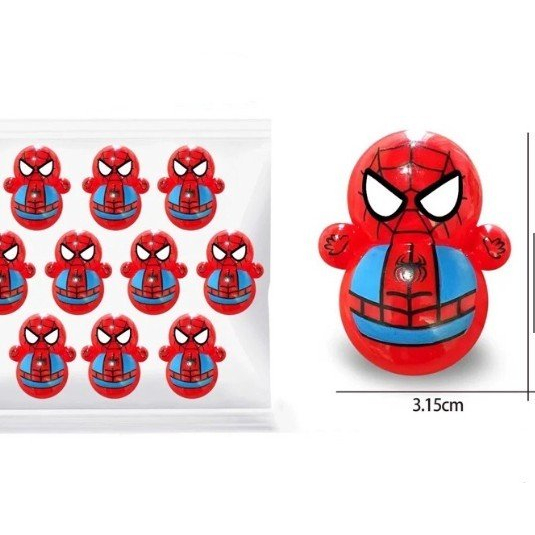 Combo 50 lật đật siêu nhân mini siêu cute nhiều mẫu cho bé