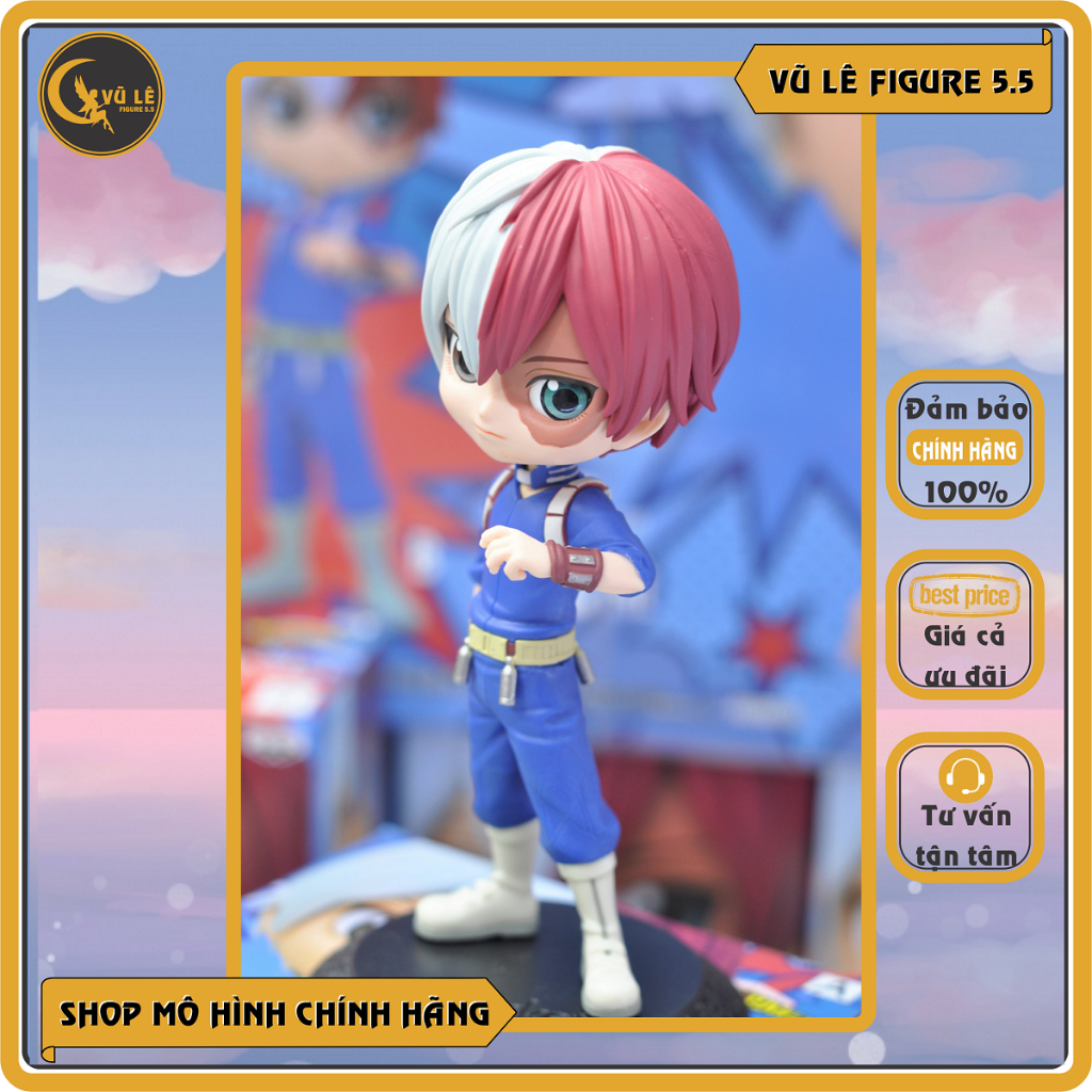 Bandai - Banpresto - My Hero Academia - Shoto Todoroki - Figura da Collezione 14 cm - The Amazing Heroes - Shoto Figura da Collezione - Licenza Ufficiale My Hero Academia - BP18618P