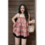 Set bộ đùi áo lẻ babydoll mix quần đùi đen