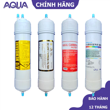 Lõi lọc đúc Hàn Quốc - Lõi nguyên khối - RO - Akaline - Hydrogen - Silver Carbon - Lõi lọc nước