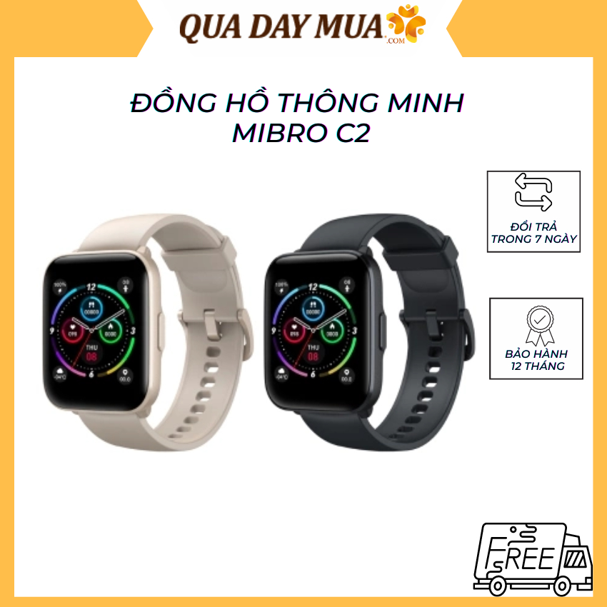 Đồng hồ thông minh Mibro C2 - XPAW009 - Hàng chính hãng - Bảo hành 12 ...