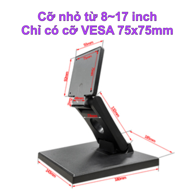 Chân đế màn hình di động, màn hình máy tính để bàn từ 8 đến 27 inch ...