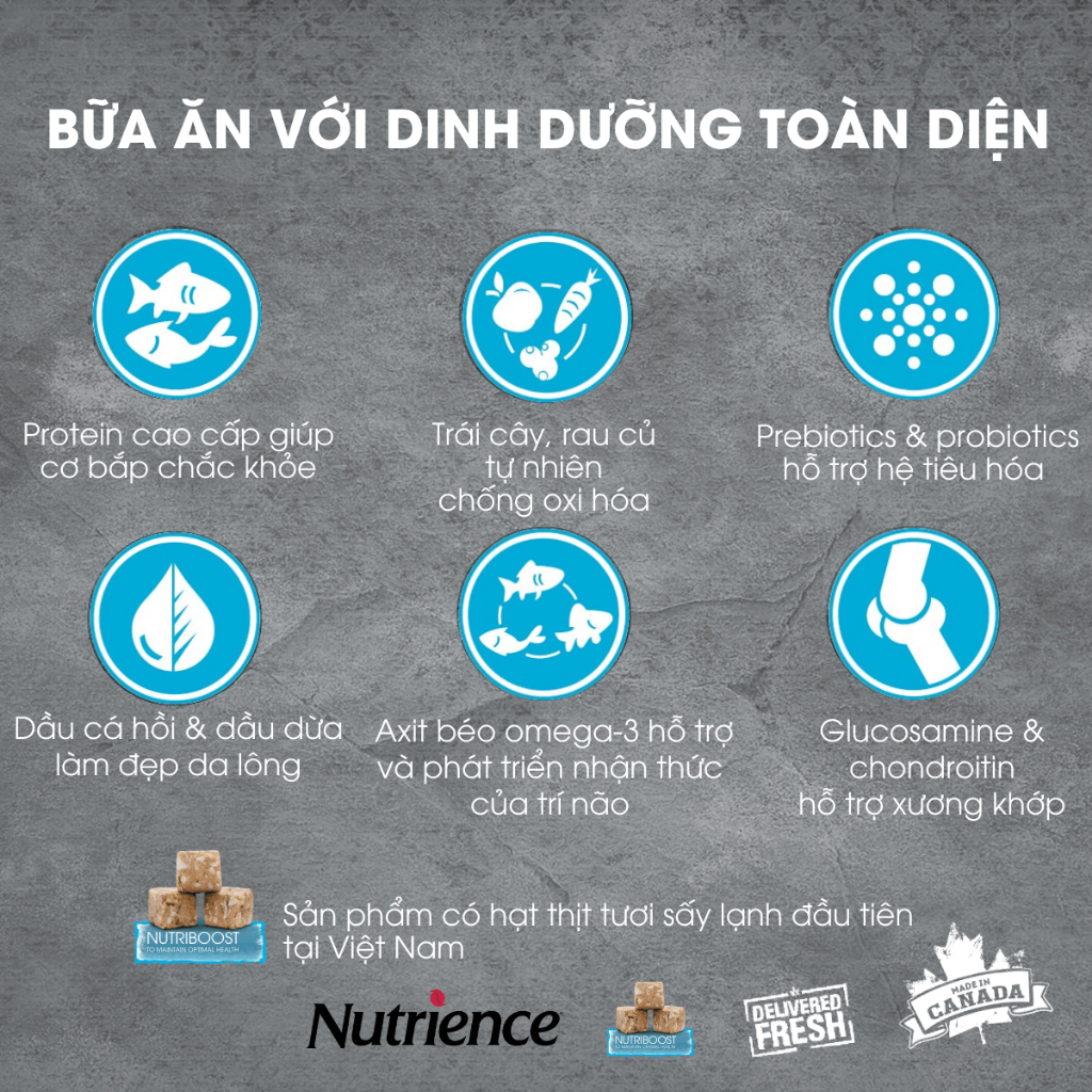 Ảnh Hạt cho mèo Nutrience Subzero Grain-free Canadian Pacific  - 6 loại cá biển và rau củ quả 2.27kg 4