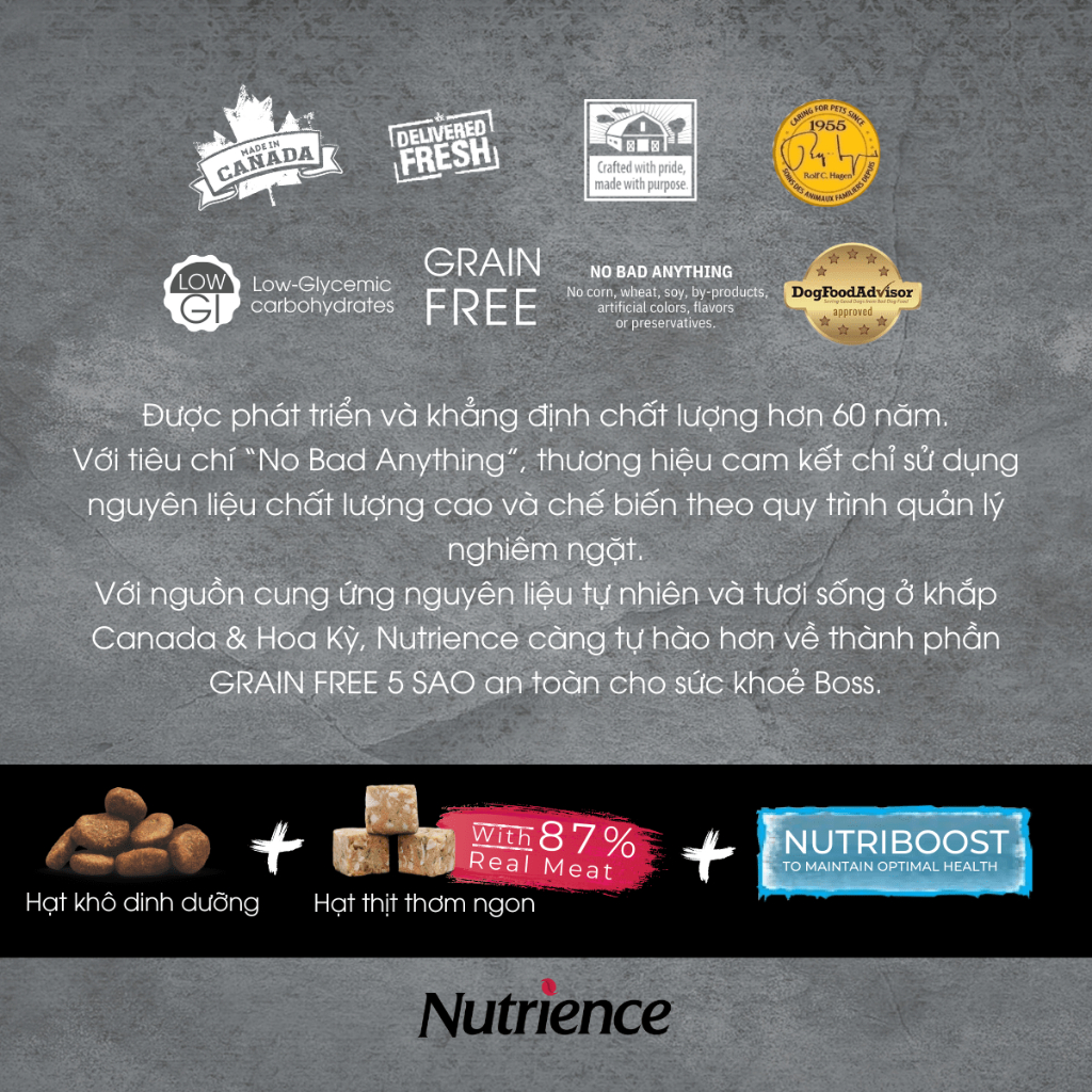 Ảnh Hạt cho mèo Nutrience Subzero Grain-free Canadian Pacific  - 6 loại cá biển và rau củ quả 2.27kg 3