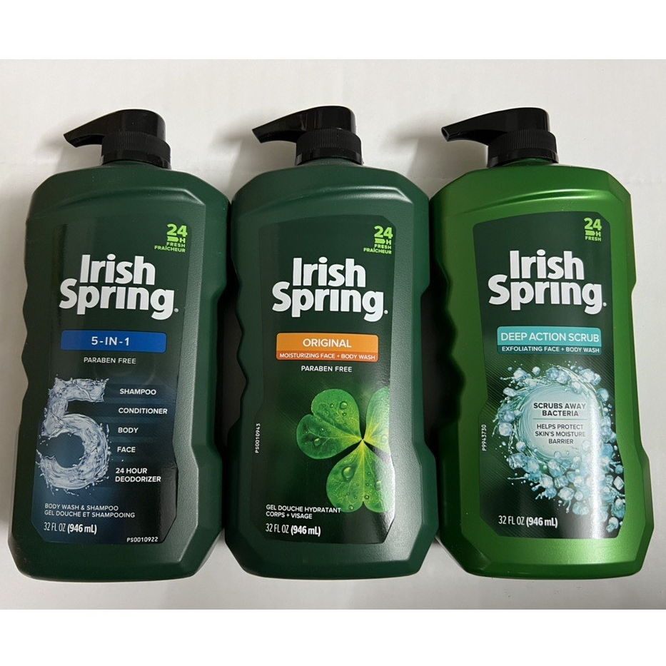Sữa tắm gội nam Irish Spring 946ml | Shopee Việt Nam