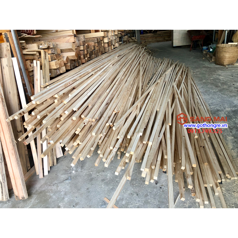Thanh Gỗ Vuông 3 Dài 30-120 Nội Thất Nhà Xanh 82 - Thanh Gỗ Được Làm Từ Chất Liệu Gỗ Thông Nhập Khẩu, Đã Nhám Mịn 4 Cạnh