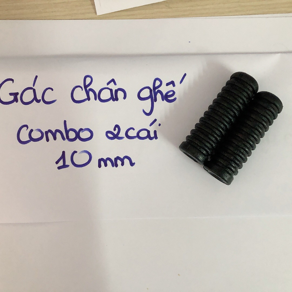 [ 2 GÁC CHÂN ] 2 gác chân cao su ghế ngồi xe máy