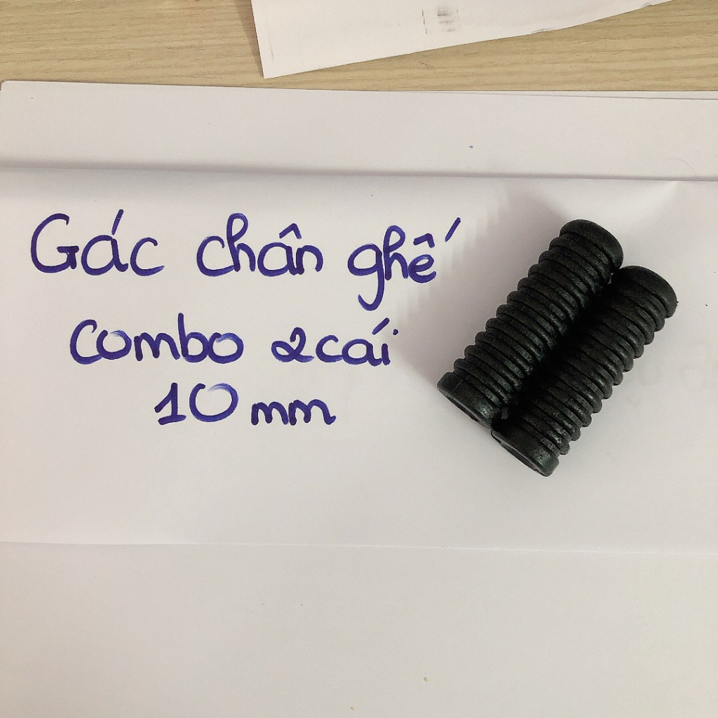 [ 2 GÁC CHÂN ] 2 gác chân cao su ghế ngồi xe máy