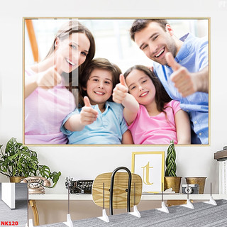 Tranh Tráng Gương Treo Tường Nụ Cười Tự Tin Thích Hợp Trang Trí Nha Khoa OHA Decor