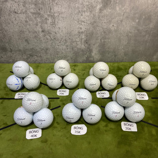 10 Bóng golf cũ, banh  chơi golf titleist Pro V1, Titleist Pro v1x  các lọi cũ mới từ 99% đến 50%