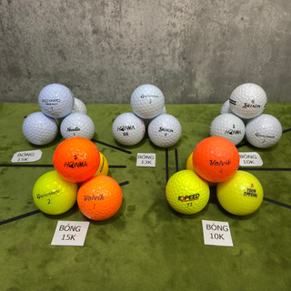 10 Bóng golf cũ, Bóng chơi golf các thương hiệu Honma, Sixon, Calaway, Volik, ...vv