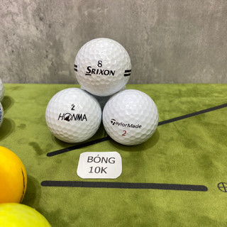 10 Bóng golf cũ, Bóng chơi golf các thương hiệu Honma, Sixon, Calaway, Volik, ...vv