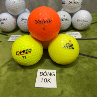 10 Bóng golf cũ, Bóng chơi golf các thương hiệu Honma, Sixon, Calaway, Volik, ...vv