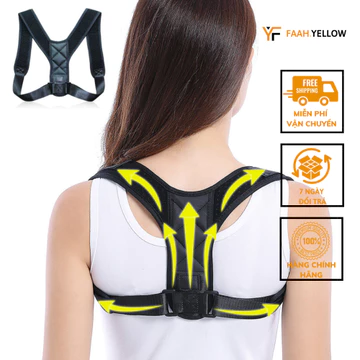 Đai Lưng Chống Gù Andego Cho Trẻ Em Và Người Lớn Có Bảo Hành Lỗi 1 Đổi 1, Đai Chống Gù Lưng Nam Nữ Cao Cấp