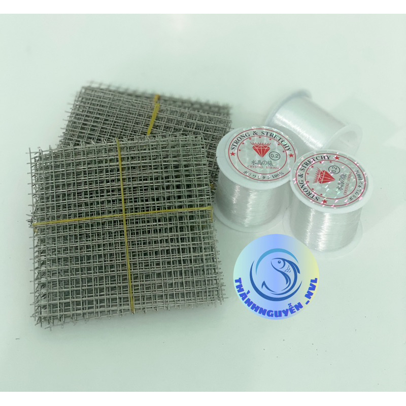 Vỉ Ươm Rêu Inox - CƯỚC BUỘC RÊU TRONG SUỐT | Shopee Việt Nam