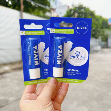Combo 2 Son Dưỡng Chuyên Sâu NIVEA Original Care (4.8 g)