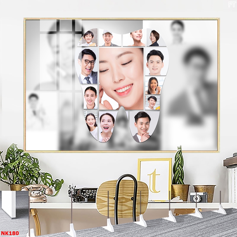 Tranh Tráng Gương Treo Tường Tinh Tế Rạng Rỡ 