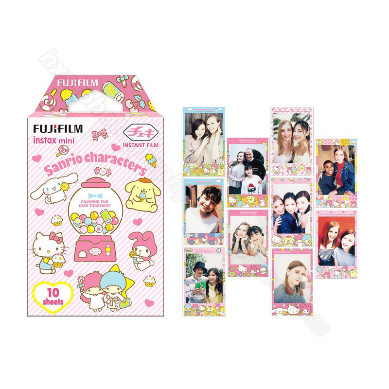 [HOT] FILM INSTAX MINI SANRIO CHARACTERS New Film viền 10 tấm bản